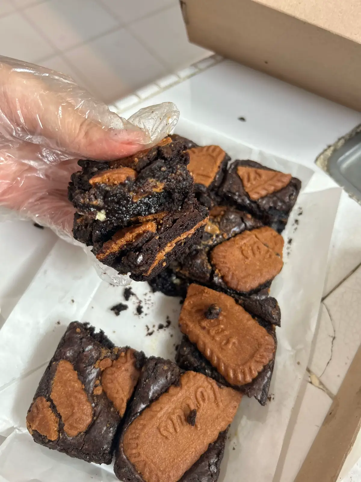 Brownies Lumer Biskuit Lotus